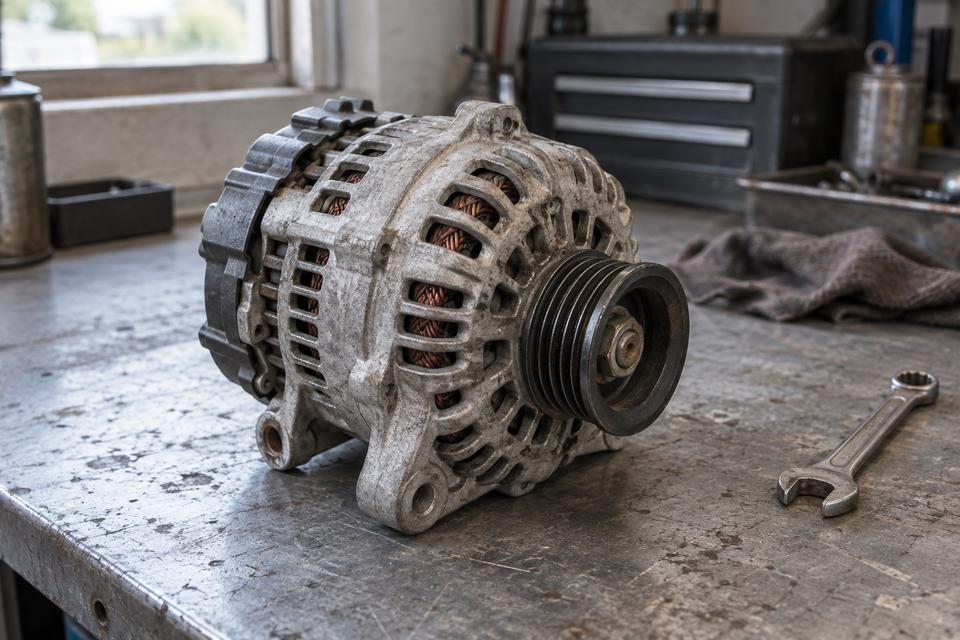 Generator & ladesystem – motiv fra bilens teknik og vedligeholdelse